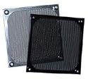 Aluminum 120mm Fan Filter Grill - Black