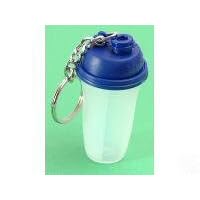 Tupperware Gadget Mini Quick Shake Keychain Treasure in Purple (2-1 2 Tall) by Tupperware