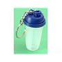 Tupperware Gadget Mini Quick Shake Keychain Treasure in Purple (2-1/2" Tall)