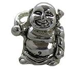 Handmade Bead Buddha 2 Silver Plated Fits Pandora and Troll Beads or Charms. Ar...