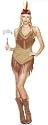 Sexy Indian Girl Adult Costume