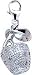 Apple, 14K Gold Diamond Charm
