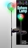 UKayed Solar Powered Colour Changing Sphere Light