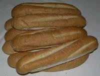 Amoroso Hoagie Rolls by Italian Bread
