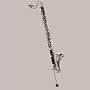 7166 Low Eb Bass Clarinet With Kid Leather Pads