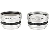 0.5x Wide-Angle and 2.0x Tele-Conversion Lens Combo