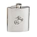 Marine Corps Logo Stainless Steel Flask