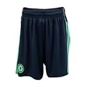 Chelsea Goalkeeper Shorts 2009/10 - Dark Navy/Fluro Green - Kids
