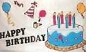 Happy Birthday Flag Polyester 3 ft. x 5 ft.