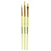 FACE PAINT BRUSH SET Set of 3 Snazaroo Brushes