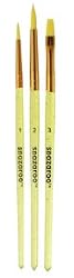 FACE PAINT BRUSH SET Set of 3 Snazaroo Brushes