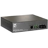 Level One FVT-0203TXFC Converter 100TX to 100FX-SC Multimode w. Power Injector