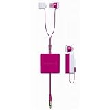 Zumreed Squreel Cordreel Earphones Pink/White
