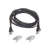 Belkin SNAGLESS CAT6 PATCH CABLE * RJ45M/RJ45M; 25  BLACK ( A3L980b25-BLK-S )