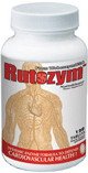Rutozym ( 120 Tabs ) ( Systemic Enzyme Supplement with Nattokinase ) Naturally Vitamins