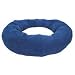 Caddis Pet Poly-Suede Bagel Bed in Blue