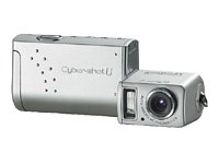 Sony Cyber shot U DSC U50S Digital camera 2.0 Mpix supported memory MS Duo silver