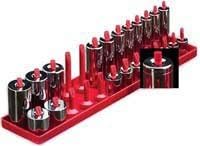 Hansen Global Inc. 1/4" Peg Style Socket Rack SAE 1401