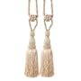 Pair of Ivory and Cream Jane Tassels