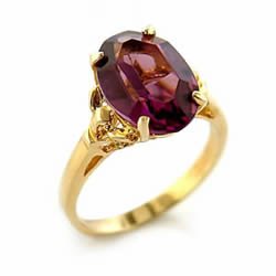 Jewelry - Amethyst Swarovski Ring