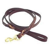 Circle T Twisted Leather Lead