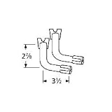 Venturi Spl Pair, 3.5 X 2.875; Chb
