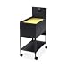Lorell Products - Mobile Standard File, w/Lock, 13-1/2