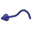 Grade 23 Titanium Dark Blue CONE Nose Ring