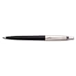 Parker Jotter Retractable Ballpoint Pen, Medium, Stainless Steel with Black/Blue or Red Barrel, Black Ink (78033)