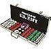 Sporting Goods : Trademark Poker U.S. Navy Clay-Filled 500 Poker Chip Set with Custom Case