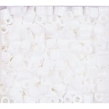 【クリックで詳細表示】パーラービーズ 単色 しろ