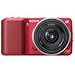 Sony Alpha NEX NEX3A/R Digital Camera with 16mm F2.8 Lens (Red)