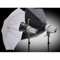 Interfit EX300 Softbox Umbrella Kit with 2  Heads