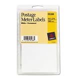 Postage-Meter Label for Meter Machines, 1-1/2x2-3/4, White, 160/Pack AVE05288
