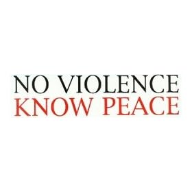 Infamous Network - No Violence, Know Peace - Mini Stickers 1.5 in x 5.5 in