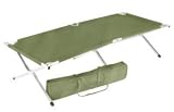 G.I. Type Oversized Aluminum Folding Cot by The Military Trail Gear Shop