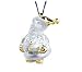 Swarovski Crystal Santa Claus Ornament-Gold Plated