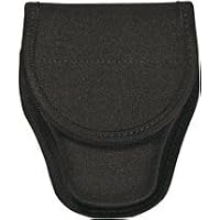 Bianchi Patroltek 8001 Single Black Hidden Snap Handcuff Case with Key Slot