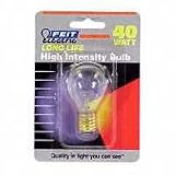 Feit Electric BP40S11N 40-Watt S11 Hi-Intensity Bulb, Clear