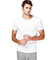 Autograph Modal Short Sleeve V-Neck Vest