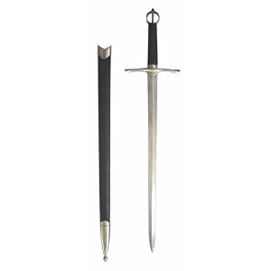 New Irish Ring Celtic Medieval Crusader Bastard Sword 21PafJov3QL. SL500 AA300 New Irish Ring Celtic Medieval Crusader Bastard Sword