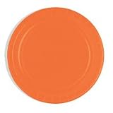 Solid Terra Cotta 9 inch Paper Plate