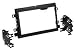 Metra 95-5812 Double DIN Installation Kit for Select 2004-2006 Ford Vehicles (Black)