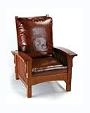 Arts and Crafts Mission Curved Morris Chair - 9631