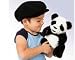 PANDA WEB WILD HAND PUPPET by Folkmanis