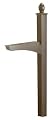 Architectural Mailboxes Coronado In-ground Decorative Mailbox Post, Bronze