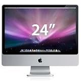 APPLE iMAC All-in-one - 3.06GHz Intel Core 2 Duo, 8GB DDR2, 1.5TB SATA HD, NVIDIA GeForce 8800 GS w/512MB GDDR3, SuperDrive 8x (DVD R DL/DVD RW/CD-RW),24-inch glossy widescreen LCD, AirPort Extreme, Bluetooth 2.1 + EDR, Built-in iSight camera; mini-DVI output port with support for DVI, VGA, S-video, 10/100/1000BASE-T (Gigabit), Mac OS X v10.5 Leopard
