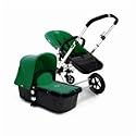 Bugaboo Cameleon Stroller - Dark Grey Base - Green Fleece