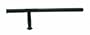 Tonfa T Shape Nightstick Polypropylene - Valor 11, Police Equipment Batons