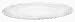 Tag Hobnail Rim Pressed Clear Glass 8-Inch Diameter Salad/Dessert Plate, Set of 6
